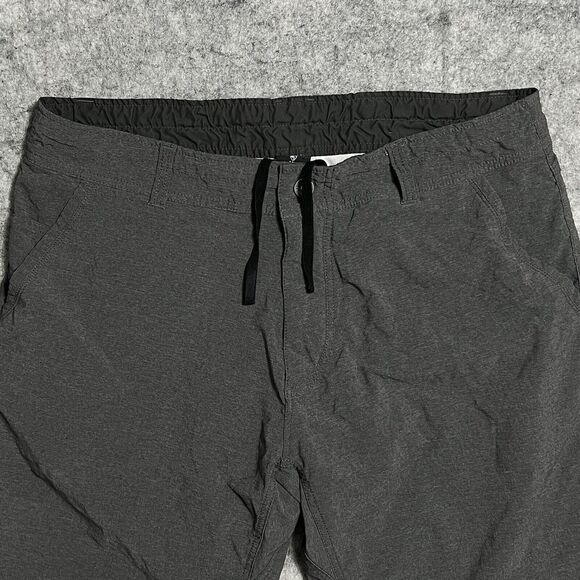 KUHL Amphibious Hybrid Shorts Men’s WAIST 36 TAG 38  Gray Hiking Outdoor Pockets - Picture 14 of 17